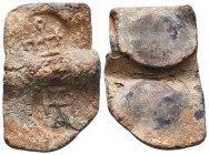 BYZANTINE SEALS. Uncertain (Circa 9th - 11th century).

Condition: Very Fine

Weight: 18.56 gr
Diameter: 42 mm