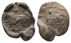 BYZANTINE SEALS. Uncertain (Circa 9th - 11th century).

Condition: Very Fine

Weight: 3.27 gr
Diameter:17 mm