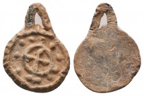 BYZANTINE SEALS. Uncertain (Circa 9th - 11th century).

Condition: Very Fine

Weight: 2.18 gr
Diameter:19 mm