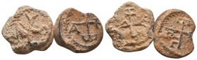 BYZANTINE SEALS. Uncertain (Circa 9th - 11th century).

Condition: Very Fine

Weight: lot
Diameter: