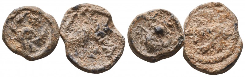 BYZANTINE SEALS. Uncertain (Circa 9th - 11th century).

Condition: Very Fine

We...