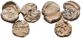 BYZANTINE SEALS. Uncertain (Circa 9th - 11th century).

Condition: Very Fine

Weight: lot
Diameter: