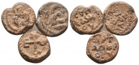 BYZANTINE SEALS. Uncertain (Circa 9th - 11th century).

Condition: Very Fine

Weight: lot
Diameter: