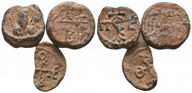 BYZANTINE SEALS. Uncertain (Circa 9th - 11th century).

Condition: Very Fine

Weight: lot
Diameter: