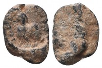 BYZANTINE SEALS. Uncertain (Circa 9th - 11th century).

Condition: Very Fine

Weight: 3.54 gr
Diameter:18 mm