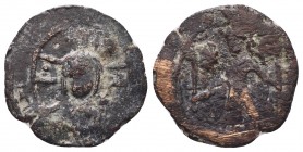 CRUSADERS. Edessa. Baldwin II, second reign, 1108-1118. Ae Follis

Condition: Very Fine

Weight: 3.57 gr
Diameter:22 mm