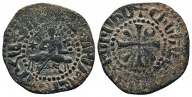 Cilician Ancient Armenia. King Hetoum I, 1226-1270 AD. Copper kardez.

Condition: Very Fine

Weight: 4.32 gr
Diameter: 23 mm