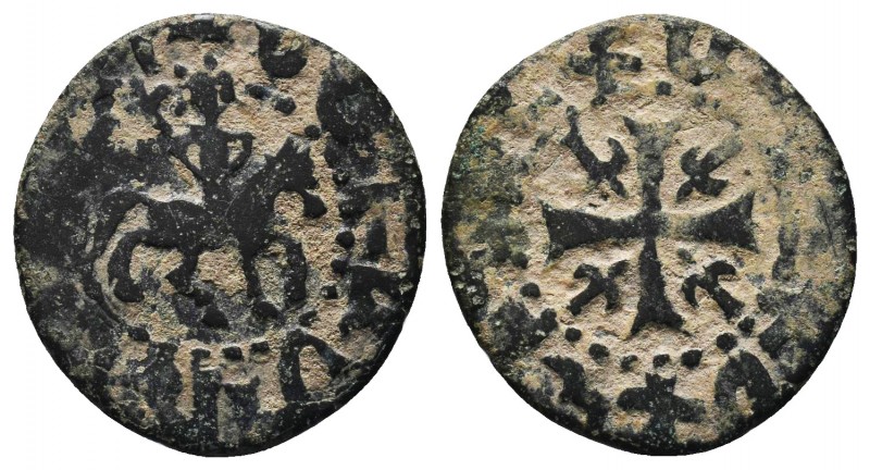 ARMENIA. Smpad (1296-1298). Ae Pogh. Sis.

Condition: Very Fine

Weight: 2.13 gr...