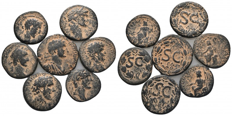 Lot of 7 Roman Provincial Coins
Condition: Very Fine

Weight: 
Diameter: