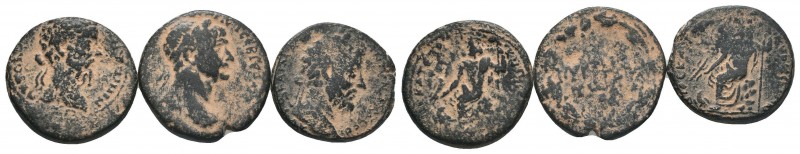 Lot of 3 Roman Provincial Coins
Condition: Very Fine

Weight: 
Diameter: