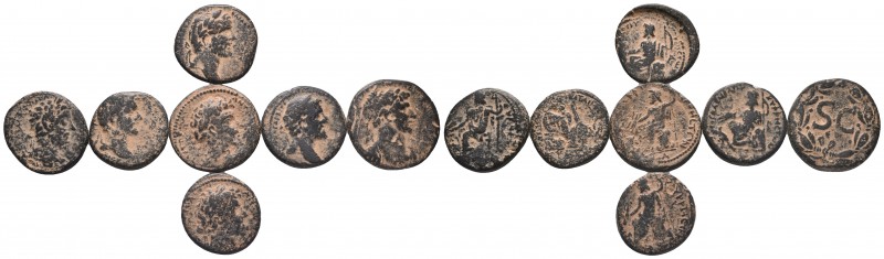 Lot of 7 Roman Provincial Coins
Condition: Very Fine

Weight: 
Diameter: