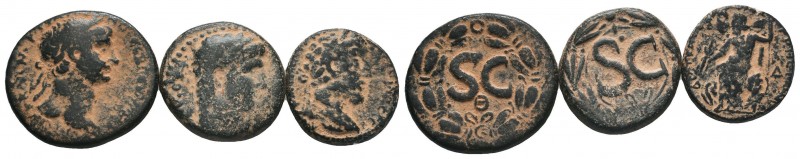 Lot of 3 Roman Provincial Coins
Condition: Very Fine

Weight: 
Diameter: