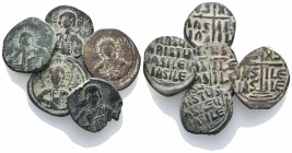Byzantine Coins, Lot of 5x
Condition: Very Fine

Weight: 
Diameter: