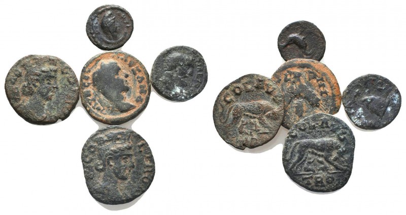 Roman Provincial Coins, 5x
Condition: Very Fine

Weight: 
Diameter:
