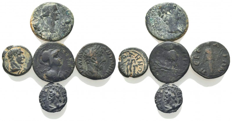 Roman Provincial Coins, 5x
Condition: Very Fine

Weight: 
Diameter: