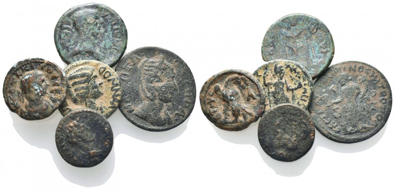 Roman Provincial Coins, 5x
Condition: Very Fine

Weight: 
Diameter: