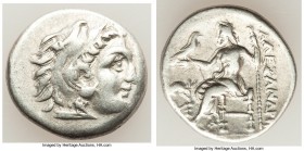 MACEDONIAN KINGDOM. Alexander III the Great (336-323 BC). AR drachm. (18mm, 4.20 gm, 9h). VF. Early posthumous issue of Lampsacus, ca. 310-301 BC. Hea...