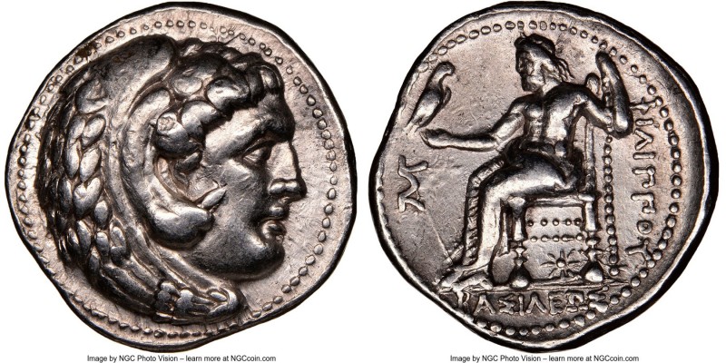 MACEDONIAN KINGDOM. Philip III Arrhidaeus (323-317 BC). AR tetradrachm (27mm, 9h...