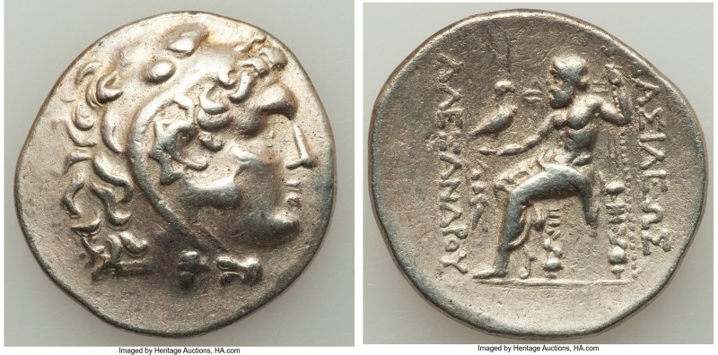 THRACIAN KINGDOM. Cavarus. Ca. 225-215 BC. AR tetradrachm (31mm, 16.33 gm, 1h). ...