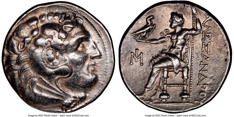 IONIA. Miletus. Ca. early 3rd century BC. AR tetradrachm (29mm, 12h). NGC XF. Po...