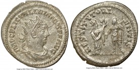 Valerian I (AD 253-260). BI antoninianus (22mm, 5h). NGC MS. Antioch. IMP C P LIC VALERIANVS P F AVG, radiate, draped and cuirassed bust of Valerian r...