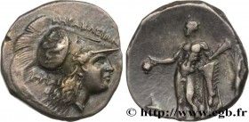 LUCANIA - HERACLEA
Type : Nomos, statère ou didrachme 
Date : c. 276-250 AC. 
Mint name / Town : Héraclée, Lucanie 
Metal : silver 
Diameter : 20,5  m...
