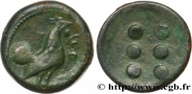 SICILY - PANORMOS
Type : Hemilitron 
Date : c. 415-400 AC. 
Mint name / Town : Panorme, Sicile 
Metal : copper 
Diameter : 24,5  mm
Orientation ...