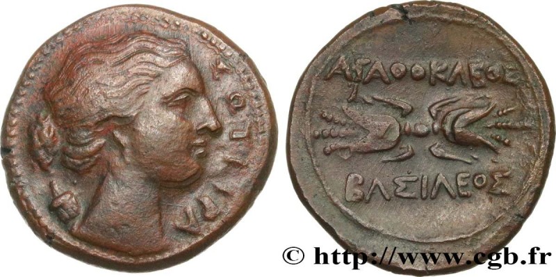 SICILY - SYRACUSE
Type : Hemilitron 
Date : c. 295-289 AC. 
Mint name / Town : S...