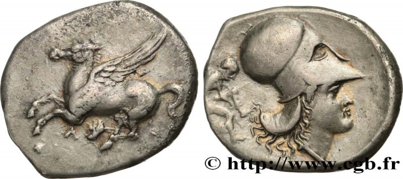 AKARNANIA - LEUKAS
Type : Statère ou didrachme 
Date : c. 350-330 AC. 
Mint name...