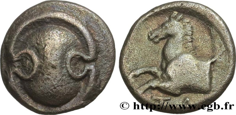 BEOTIA - TANAGRA
Type : Obole 
Date : c. 387-375 AC. 
Mint name / Town : Tanagra...