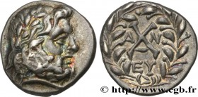 ARCADIA - ACHAEAN LEAGUE - ANTIGONEIA (MANTINEIA)
Type : Hemidrachme 
Date : c. 188-180 AC 
Mint name / Town : Antigoneia (Mantinée),Arcadie 
Metal : ...