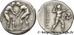 PAMPHYLIA - ASPENDOS
Type : Statère 
Date : c. 370 AC. 
Mint name / Town : Aspendos, Pamphylie 
Metal : silver 
Diameter : 22  mm
Orientation dies : 1...