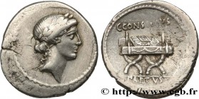 CONSIDIA
Type : Denier 
Date : 46 AC. 
Mint name / Town : Rome 
Metal : silver 
Millesimal fineness : 950  ‰
Diameter : 20  mm
Orientation dies : 11  ...