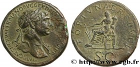 TRAJANUS
Type : Sesterce 
Date : émission spéciale 
Date : 113 
Mint name / Town : Rome 
Metal : copper 
Diameter : 34  mm
Orientation dies : 6  h.
We...