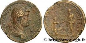 HADRIAN
Type : As 
Date : 136 
Mint name / Town : Rome 
Metal : copper 
Diameter : 27,5  mm
Orientation dies : 6  h.
Weight : 15,01  g.
Rarity : R1 
O...