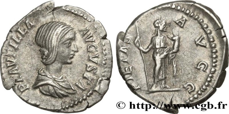 PLAUTILLA
Type : Denier 
Date : 203 
Mint name / Town : Rome 
Metal : silver 
Mi...