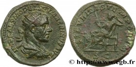 MACRINUS
Type : Dupondius 
Date : juin - juillet 
Date : 217 
Mint name / Town : Rome 
Metal : copper 
Diameter : 25,5  mm
Orientation dies : 12  h.
W...