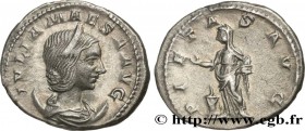 JULIA MAESA
Type : Antoninien 
Date : 218-219 
Mint name / Town : Rome 
Metal : silver 
Millesimal fineness : 500  ‰
Diameter : 20  mm
Orientation die...