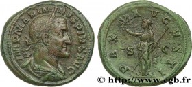 MAXIMINUS I
Type : As 
Date : mars 235 - été 236 
Date : 235-236 
Mint name / Town : Rome 
Metal : copper 
Diameter : 26  mm
Orientation dies : 12  h....