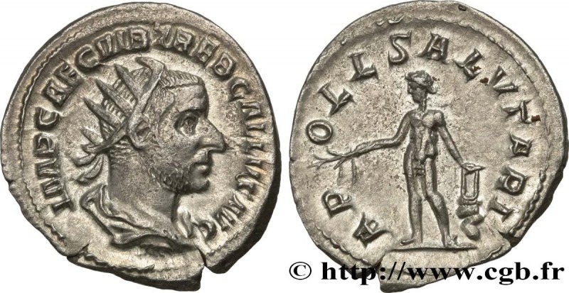 TREBONIANUS GALLUS
Type : Antoninien 
Date : début 
Date : 253 
Mint name / Town...