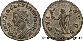 DIOCLETIAN
Type : Aurelianus 
Date : printemps 290 - 291 
Date : 290-291 
Mint name / Town : Lyon 
Metal : billon 
Millesimal fineness : 50  ‰
Diamete...