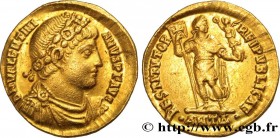 VALENTINIAN I
Type : Solidus 
Date : fin 366-367 
Mint name / Town : Antioche 
Metal : gold 
Millesimal fineness : 1000  ‰
Diameter : 21  mm
Orientati...