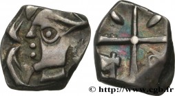 GALLIA - SOUTH WESTERN GAUL - VOLCÆ TECTOSAGES (Area of Toulouse)
Type : Drachme “à la tête cubiste”, S. 1 
Date : Ier siècle av. J.-C 
Metal : silver...