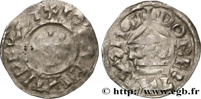 LOTHAIR I
Type : Denier 
Date : c. 817-855 
Date : n.d. 
Mint name / Town : Dore...