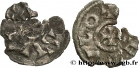 CHARLES II LE CHAUVE / THE BALD
Type : Obole 
Date : circa 855-866 
Date : n.d. 
Mint name / Town : Melle 
Metal : silver 
Diameter : 14,5  mm
Orienta...