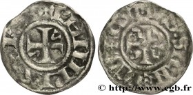 PHILIP I OF France
Type : Denier, 4e type 
Date : n.d. 
Mint name / Town : Senlis 
Metal : silver 
Diameter : 19,5  mm
Orientation dies : 5  h.
Weight...