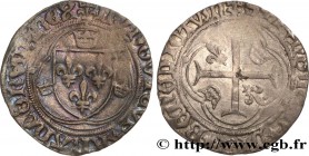 LOUIS XII, FATHER OF THE PEOPLE
Type : Douzain ou grand blanc à la couronne 
Date : 25/04/1498 
Mint name / Town : Amiens 
Metal : billon 
Millesimal ...