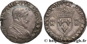 HENRY II
Type : Teston à la tête nue, 1er type 
Date : 1554 
Mint name / Town : Rouen 
Quantity minted : 104193 
Metal : silver 
Millesimal fineness :...