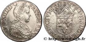 LOUIS XIV "THE SUN KING"
Type : Écu à la mèche longue 
Date : 1651 
Mint name / Town : Bordeaux 
Quantity minted : 15913 
Metal : silver 
Millesimal f...
