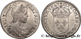 LOUIS XIV "THE SUN KING"
Type : Demi-écu à la mèche longue 
Date : 1647 
Mint name / Town : Rouen 
Quantity minted : 136985 
Metal : silver 
Millesima...